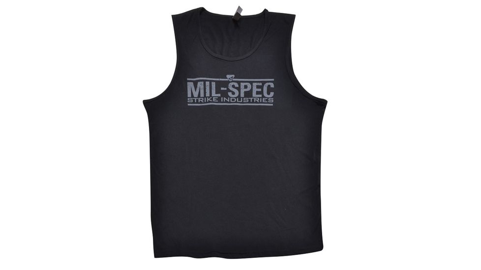 Strike Industries Mens SI Mil-Spec Shirt, Black, Large SI-Mil-Spec-SHIRT-L-BK