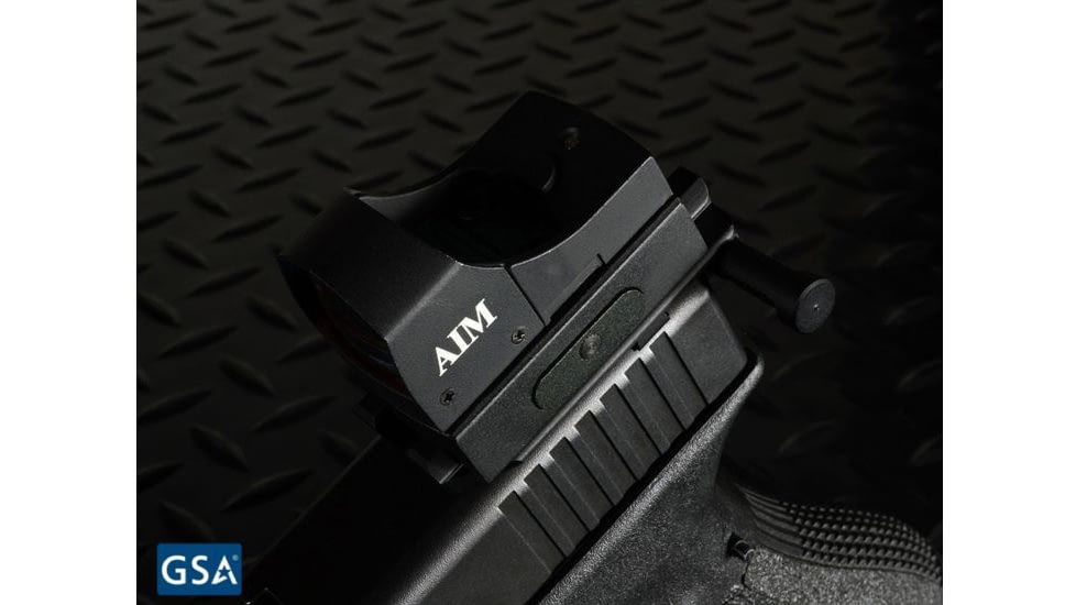 Strike Industries Rear Sight Mount For Glock, Affordable Alternative To Mount Rear Sight/Red Dot On Glock, Black, One Size, SI-GSR