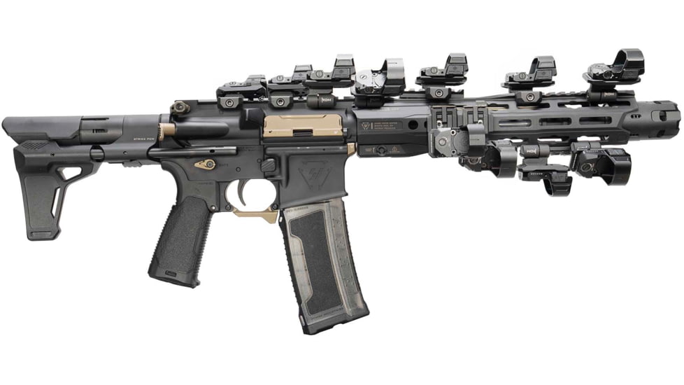 Strike Industries Rotatable Optic Red Dot Sight Mount, Black, SI-ROM
