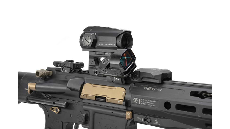 Strike Industries Rotatable Optic Red Dot Sight Mount, Black, SI-ROM