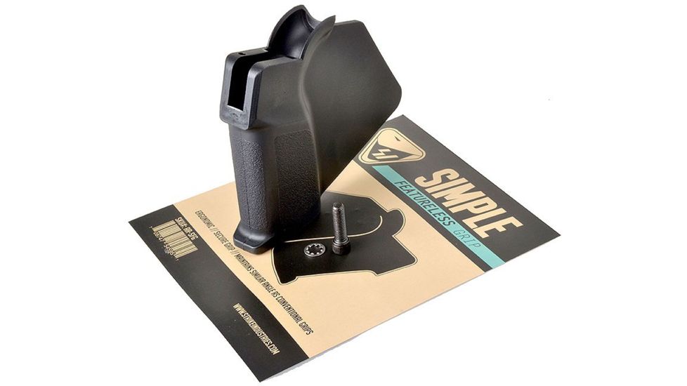 Strike Industries Simple Featureless Grip, Black, SI-AR-SFG