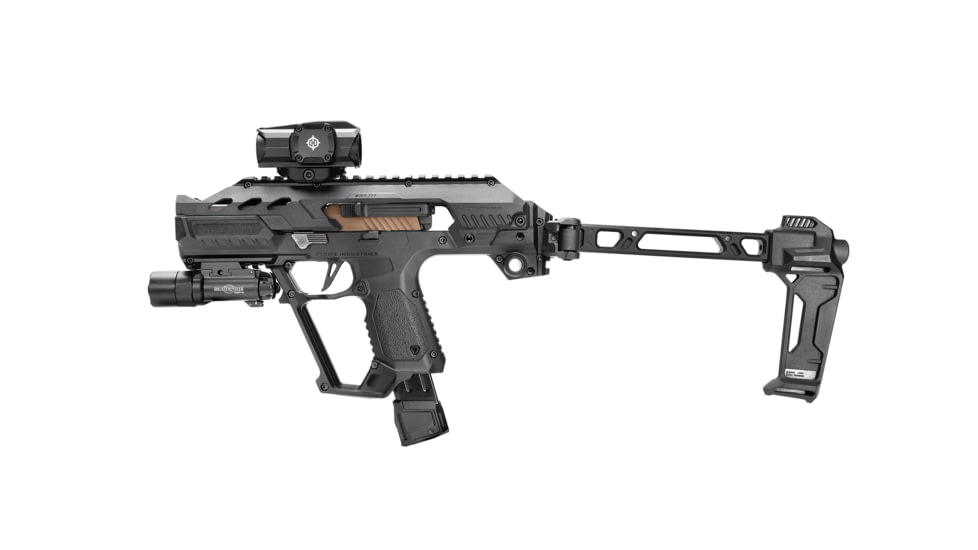Strike Industries SMC Charlie Top Rail, SIG P320, Black, 0, SI-SMC-C-P320-TRAIL