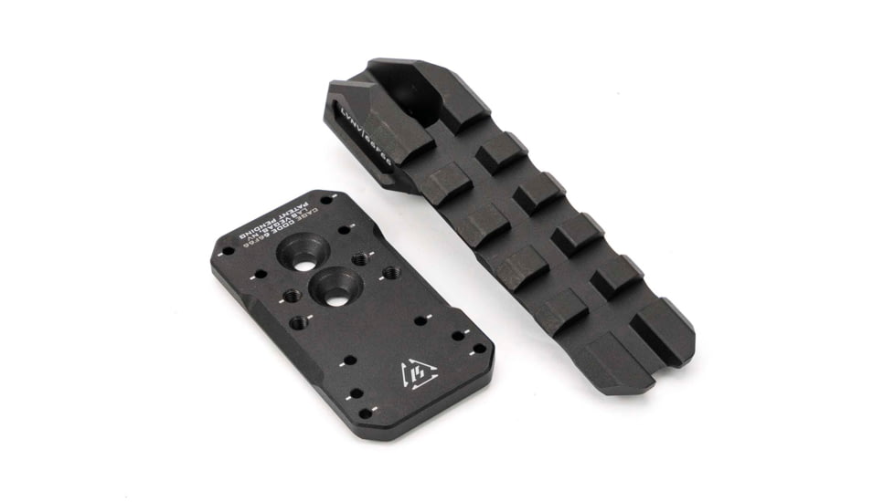 Strike Industries Strike ASM Ring Cap Multi-Optic Mount System, Black, SI-STRIKE-ASM-OM