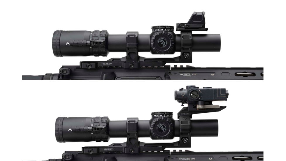 Strike Industries Strike ASM Ring Cap Multi-Optic Mount System, Black, SI-STRIKE-ASM-OM
