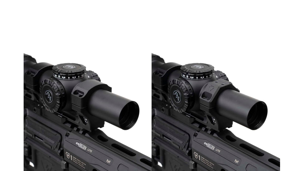 Strike Industries Strike ASM Ring Cap Multi-Optic Mount System, Black, SI-STRIKE-ASM-OM
