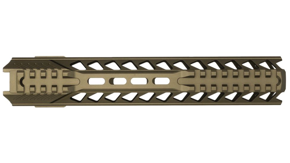 Strike Industries Strike Rail 10in Mlok Handguard Rail, FDE, SI-STRIKERAIL-10-FDE