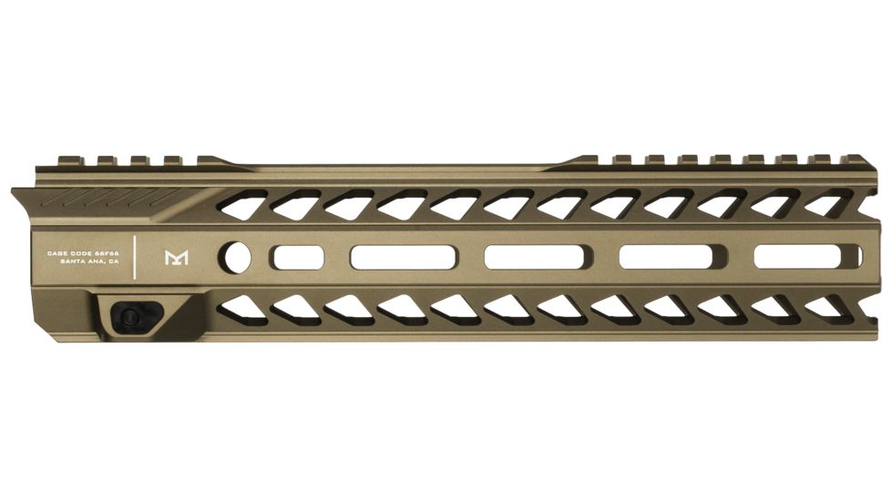 Strike Industries Strike Rail 10in Mlok Handguard Rail, FDE, SI-STRIKERAIL-10-FDE