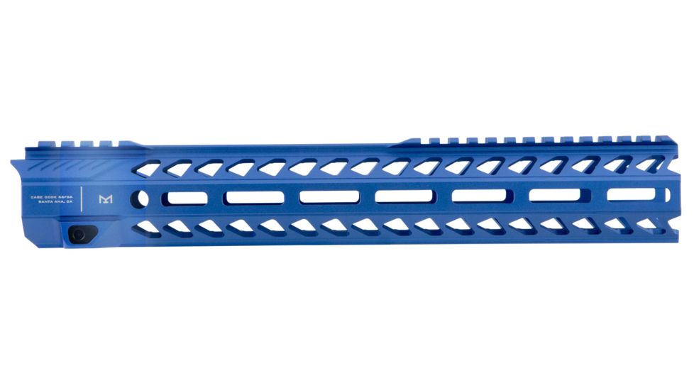 Strike Industries Strike Rail 13.5in Mlok Handguard Rail, Blue, SI-STRIKERAIL-135-BLU