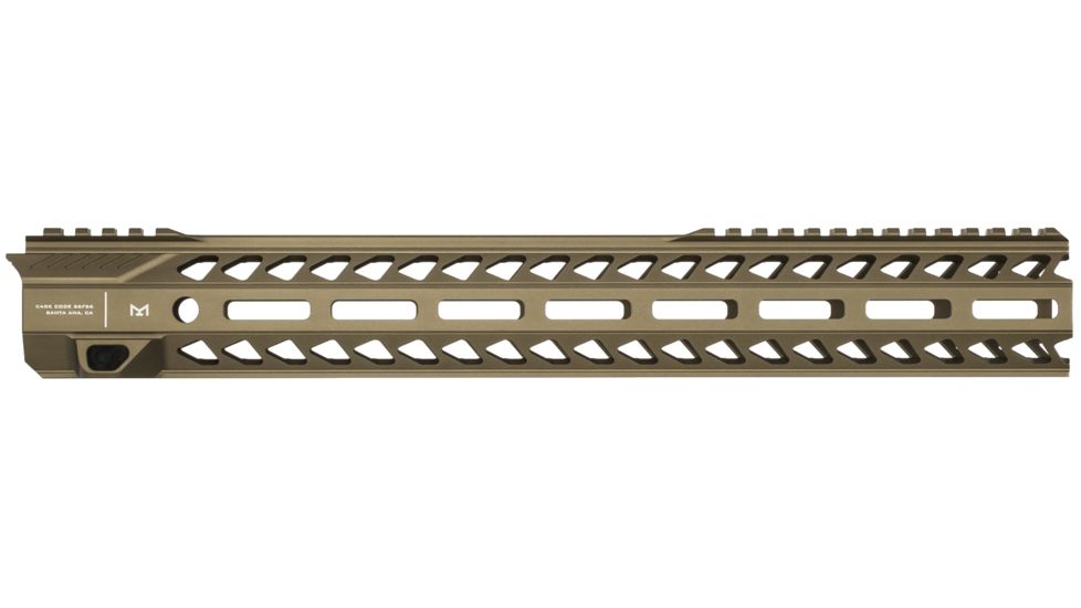 Strike Industries Strike Rail 15.5in Mlok Handguard Rail, FDE, SI-STRIKERAIL-155-FDE