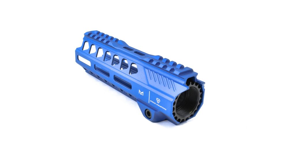 Strike Industries Strike Rail 7in Mlok Handguard Rail, Blue, SI-STRIKERAIL-07-BLU