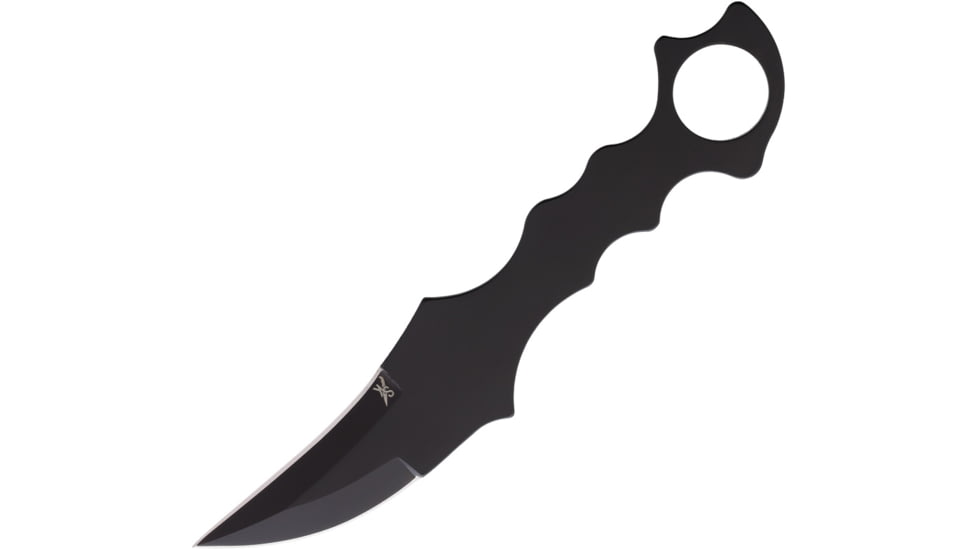 Stroup Knives Arctic Fox Fixed Blade Black, STPAFBLKCER