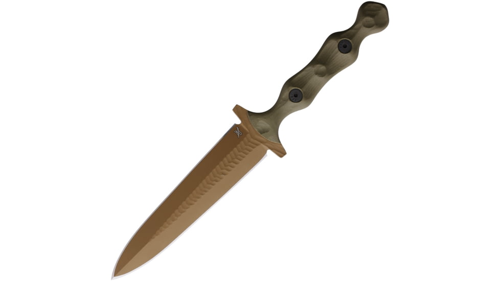 Stroup Knives Bravo 5 Fixed Blade Tanto OD, STPB5TODGFDECER