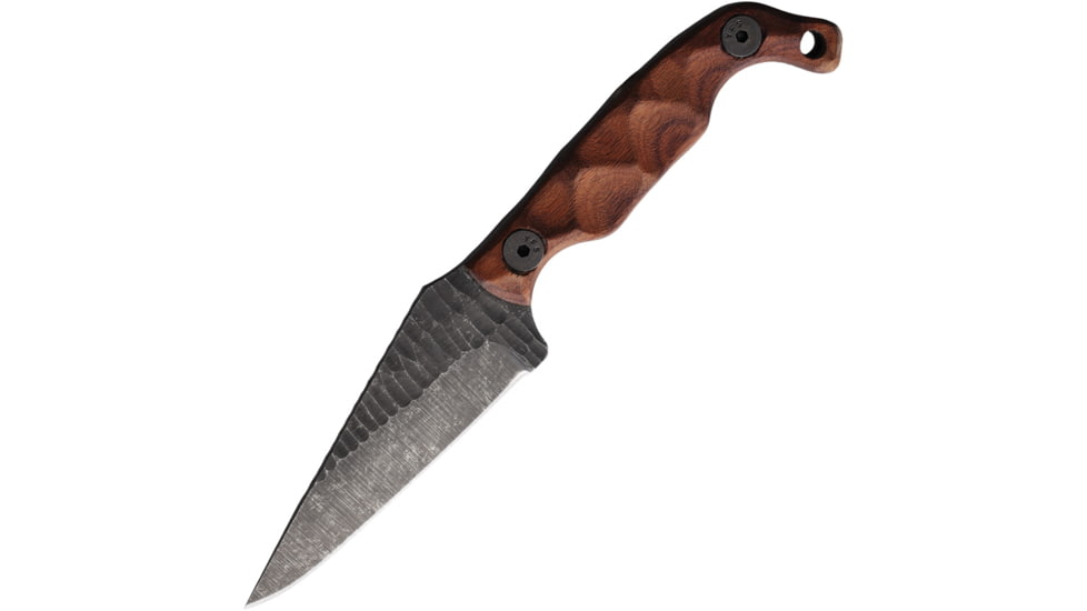 Stroup Knives Mini Fixed Blade Rosewood, STPMINIW