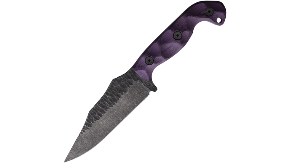 Stroup Knives TU1 Fixed Blade Purple, STPTU1PG10