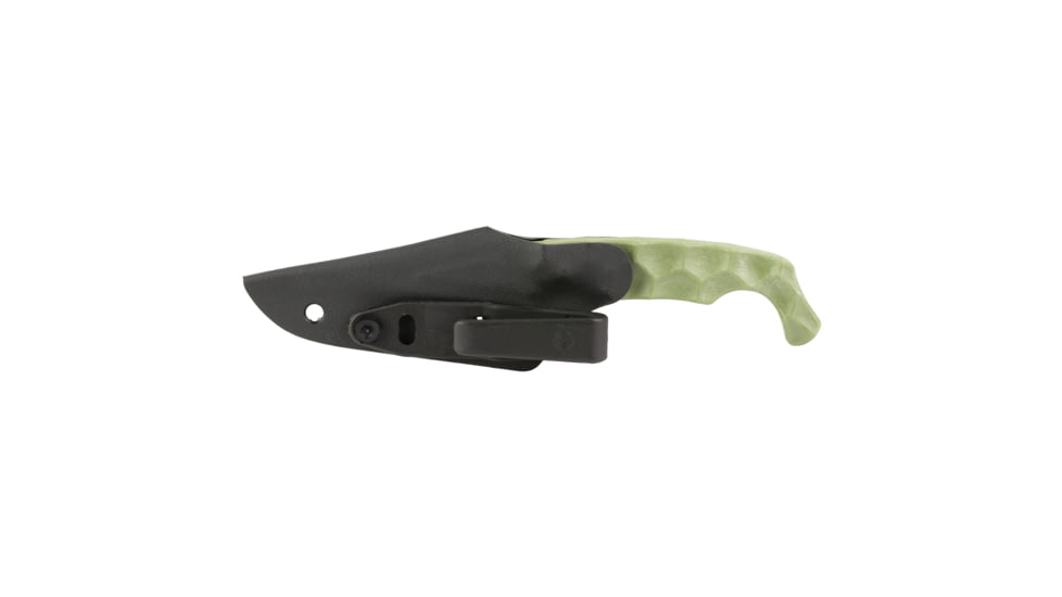 Stroup Knives Ultralite Non-Metalic Fixed Blade Knife, 3.75in, Zytel, Dagger Blade, OD Green Zytel Handle, ULNM-ODG