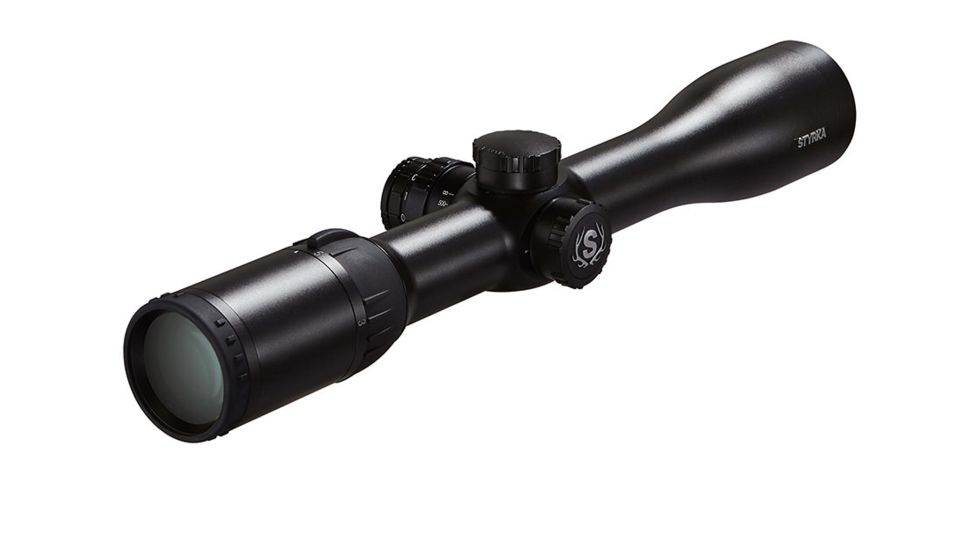 Styrka S7 Series 3-12x42mm Waterproof Rifle Scope w/Side Focus,Black,Illuminated Plex Reticle ST-95021