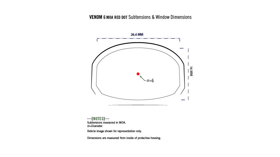 Vortex Venom Red Dot Sight, 1x26.5mm, 6 MOA Dot Reticle, Black w/ Vortex QR Red Dot Mount and VMX-3T Magnifier w/ Flip Mount, VMD-3106-KIT1