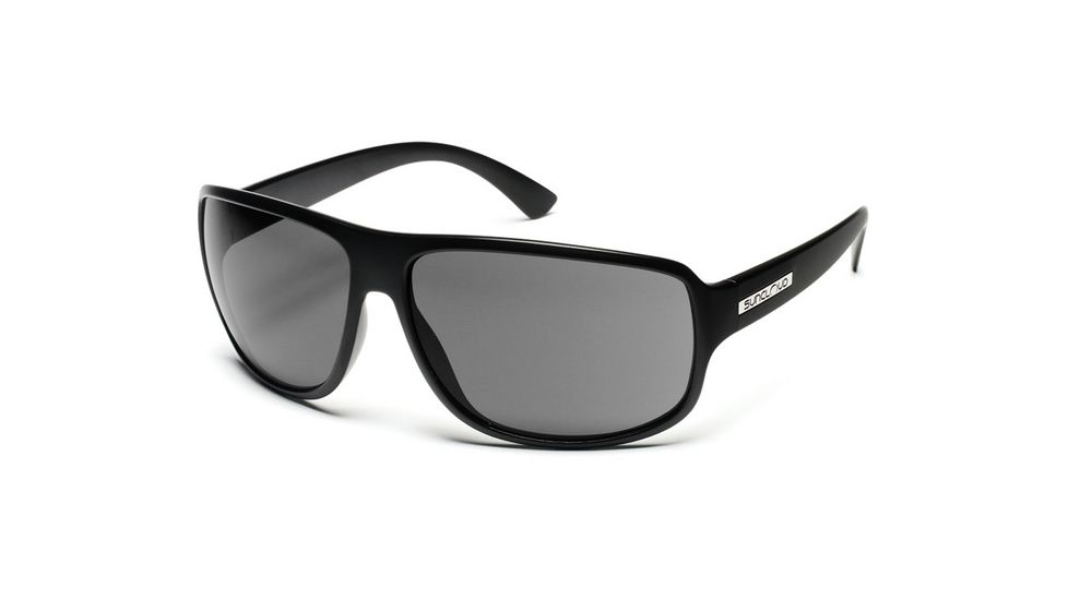 Suncloud Polarized Optics Headmaster Sunglasses - Matte Black Frame, Gray Polarized Polycarbonate Lenses S-HDPPGYMB