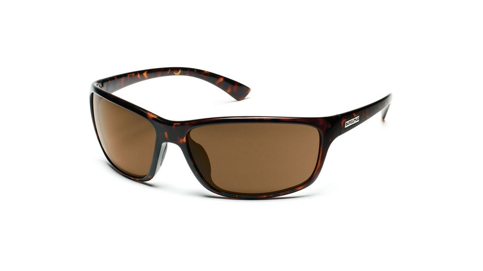 Suncloud Polarized Optics Sentry Sunglasses - Tortoise Frame, Brown Polarized Polycarbonate Lenses S-SEPPBRTT