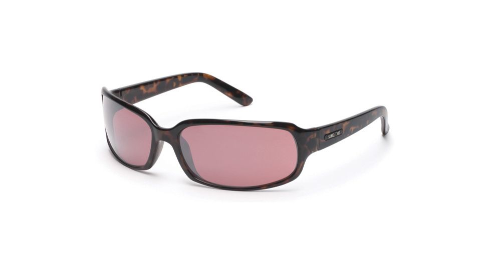 Suncloud Uptown Sunglasses, Tortoise Frame, Rose Polarized Polycarbonate Lens S-UTPPRSTT