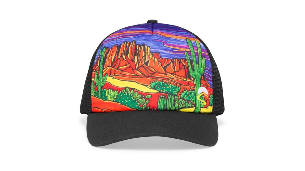 Sunday Afternoons Artist Series Trucker Cap, Southwest Desert, One Size, S2A04551B55707