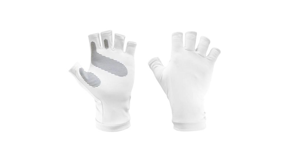 Sunday Afternoons UVShield Cool Gloves, Fingerless, White, S/M, S2A66647B10608