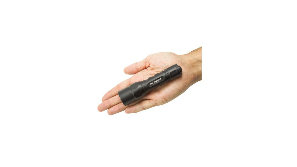 SureFire 6PX Tactical Single Output LED Flashlight, 600 Lumens, Black, NSN 6230-01-623-4223, 6PX-C-BK