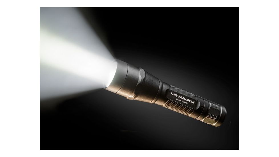 SureFire DEMO, P2X Fury 15-600 Lumen LED Flashlight w/IntelliBeam Technology, Black P2XIB-A-BK-DEMO