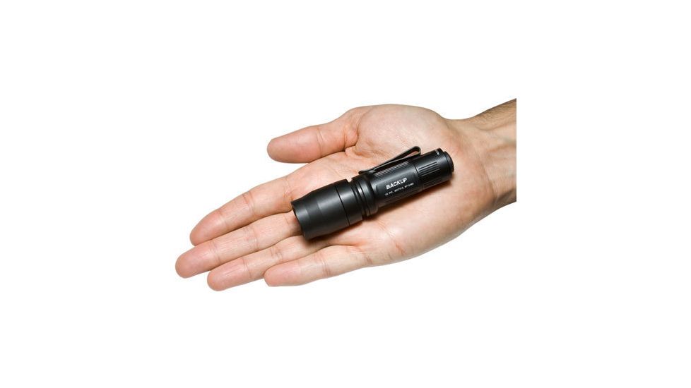 SureFire E1B Backup Ultra Compact Flashlight E1B-BK-WH