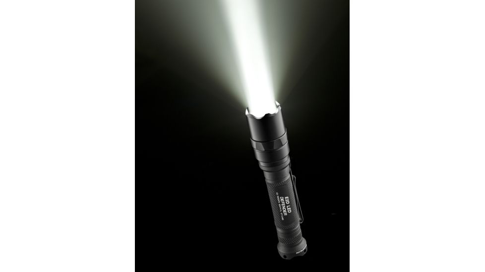 SureFire E2D Led Defender Ultra Flashlight, 5/1000 Lumens, Click Switch, Black E2DLU-A