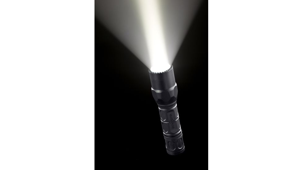 SureFire G2X LE Dual-Output LED Flashlight, 15-600 Lumens, Black, G2XLE-BK