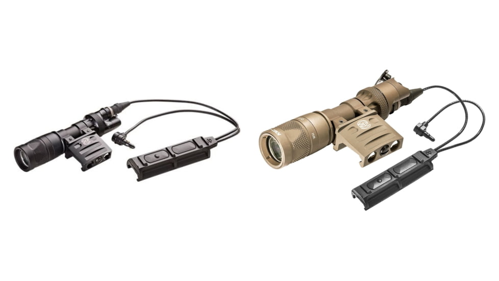 SureFire M313V Scout LED Weapon Lights w/Switch Assembly and Offset Mount, Black, Tan