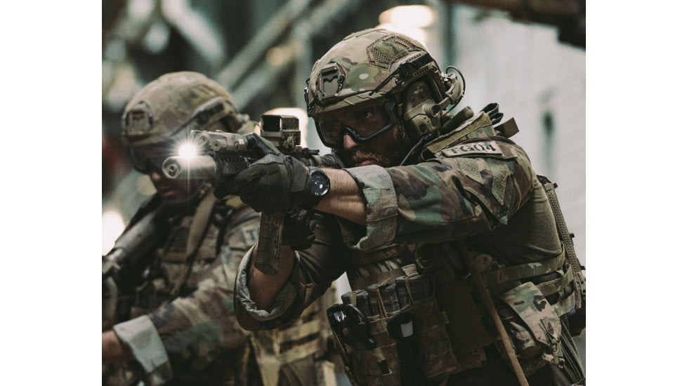 SureFire M640DF Scout Light Pro Dual Fuel LED Weapon Light, Black, M640DF-BK-PRO