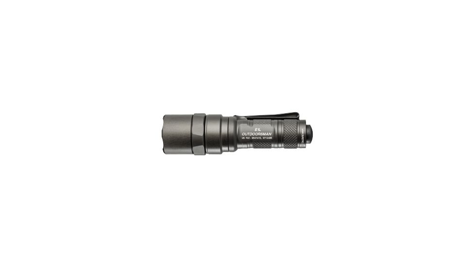SureFire Outdoorsman E1L-A Flashlight, 5/80 Lumens, Click Switch, Black E1L-A