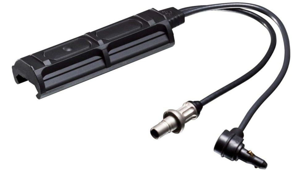 Surefire Plug-In Tape Switch with Picatinny Rail Pad for WeaponLights and ATPIAL Laser Device, 9in Cable, SR09-D-IT