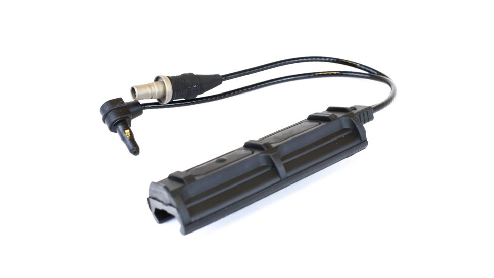 Surefire Plug-In Tape Switch with Picatinny Rail Pad for WeaponLights and ATPIAL Laser Device, 7in Cable, SR07-D-IT