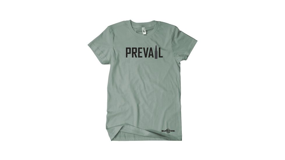 SureFire Prevail T-Shirt,Short Sleeve,Green,Small SST-PR-GN-01