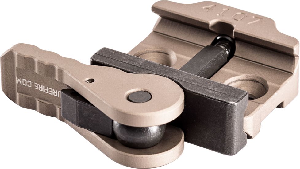 SureFire Scout Light Lever Mount, QD Auto Lock Lever System, Tan, M-AD-SF-TN