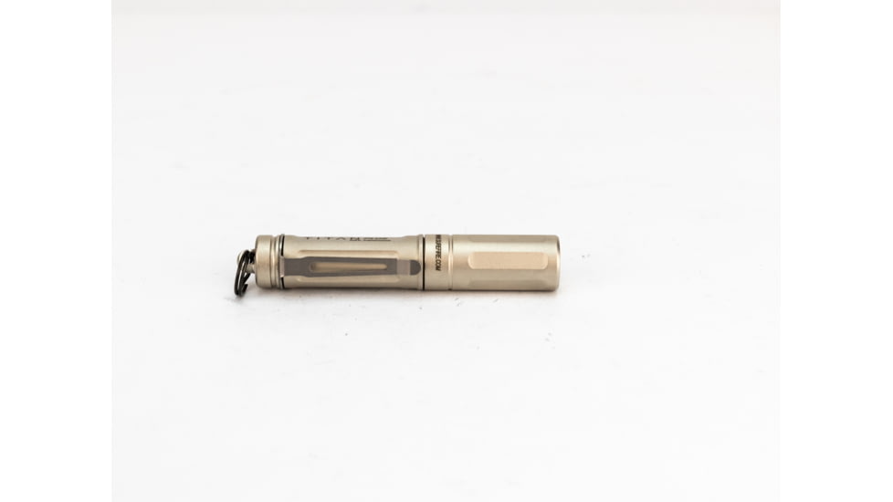 SureFire Titan Plus Ultra-Compact Triple Output LED 300 Lumen MaxVision Beam, Nickel-Plated Brass Titan-B
