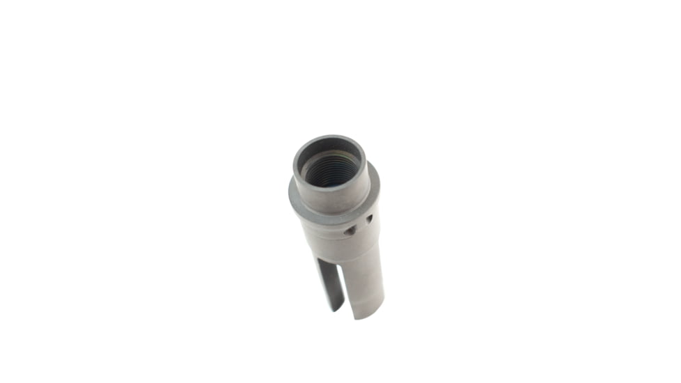 SureFire WARCOMP Flash Hider w/Suppressor Adapter, Ported 3-Prong, HK G36, 5.56, M15x1, Black, WARCOMP-556-M15X1