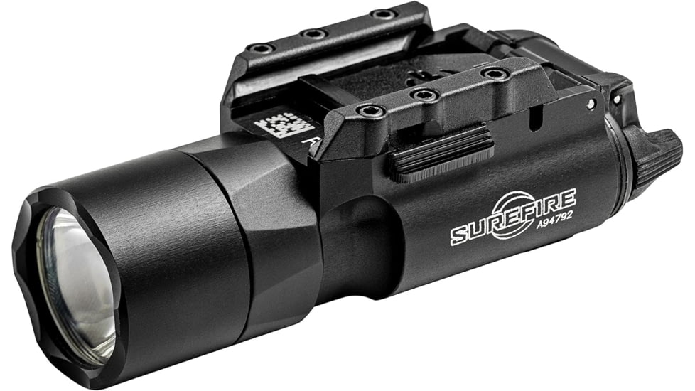 SureFire X300 Ultra LED WeaponLight, 600 Lumens, 1.25 hours Battery Life, for Hand/Long Gun, Black, Stainless, X300U-B-600