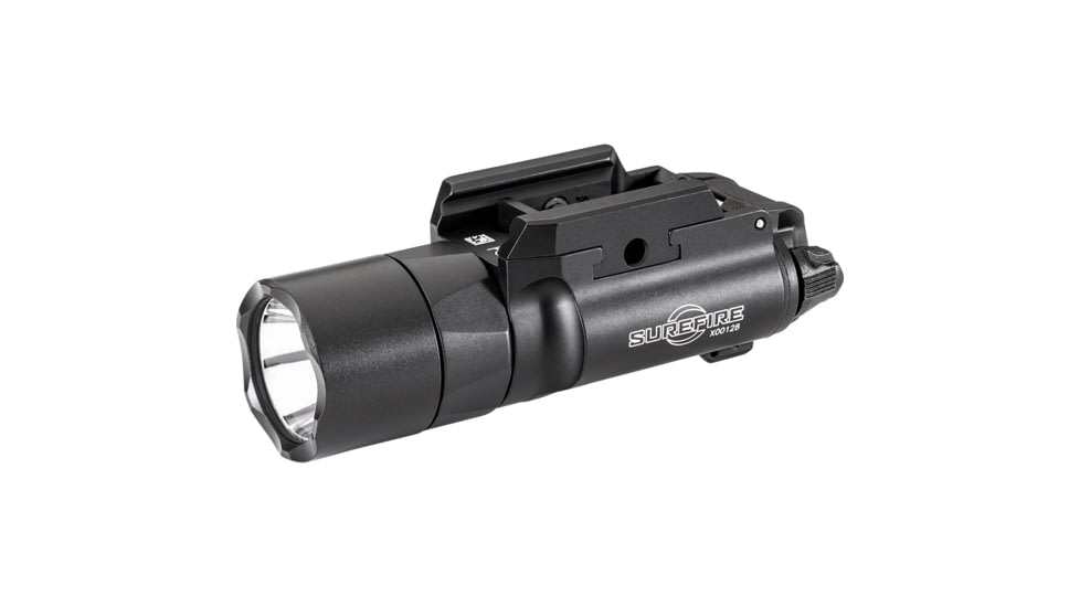 SureFire X300T Turbo Series High-Candela LED Weapon Light, 123A Lithium, White Light, 650 Lumens, Black, X300T-B
