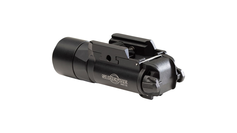 SureFire X300T Turbo Series High-Candela LED Weapon Light, 123A Lithium, White Light, 650 Lumens, Black, X300T-B