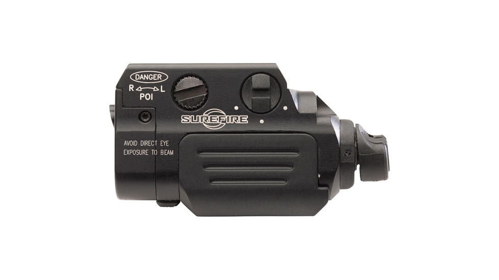 SureFire XR2 Ultra-Compact Rechargeable LED Pistol Light w/ Laser, Rechargeable Lithium Polymer, White Light / Green Laser, 800 Lumens, Black, XR2-A-GN