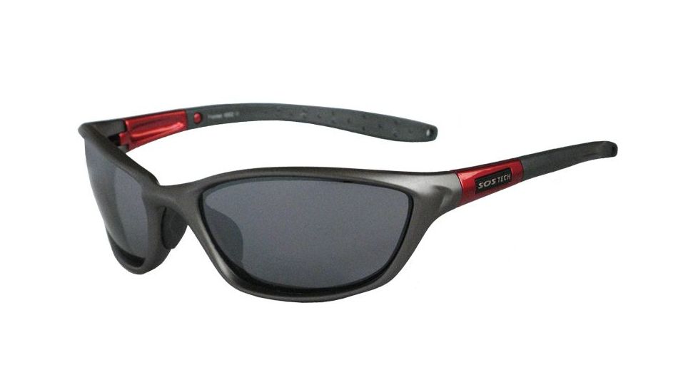 Survival Optics Tech Frontier Sunglasses - Black Frame w/ Smoke Lens 6021