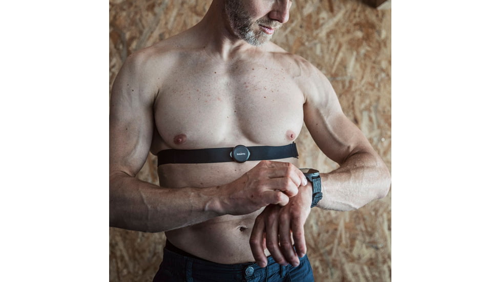 Suunto Smart Heart Rate Sensor, Black, Medium, SS050579000