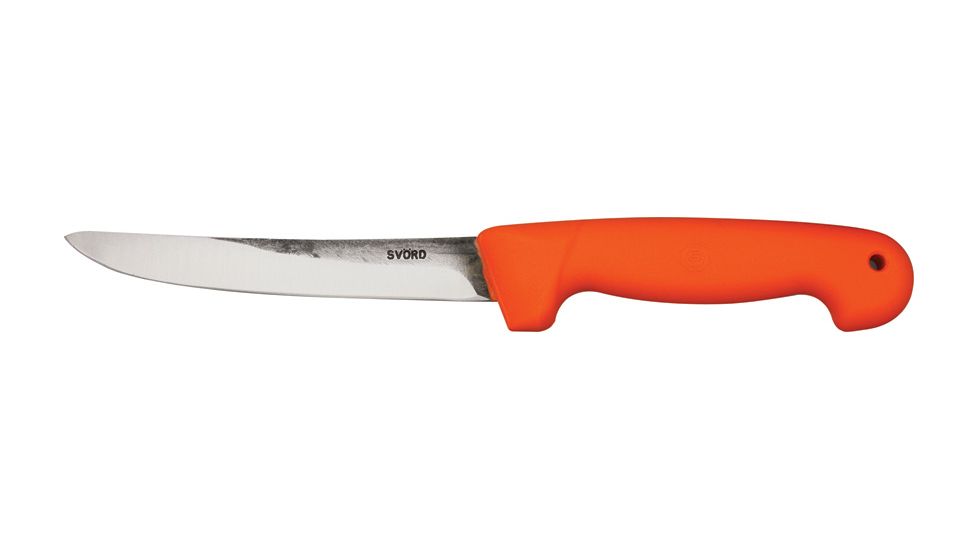 Svord Kiwi General Purpose Fixed Knife, Black polypropylene handle SVKGP