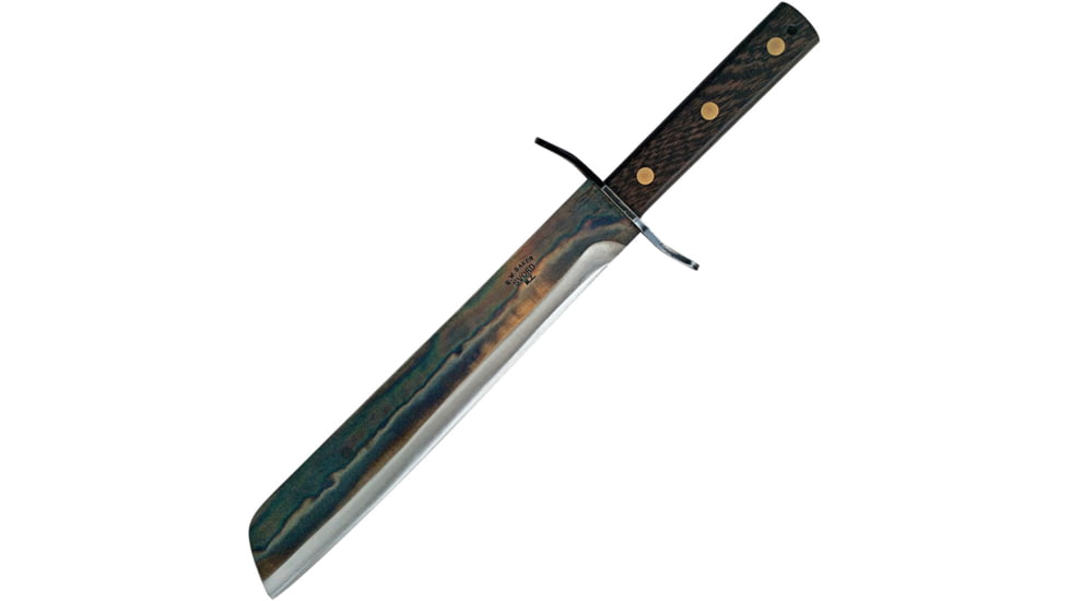Svord Von Tempsky Golok Knife, 13.25 heat treated 8670 steel blade, Wenge wood handle, VTG