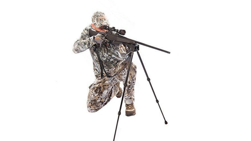 Swagger 6.75 - 29 in Hunter Bipod, Black, SWAG-BP-HT29