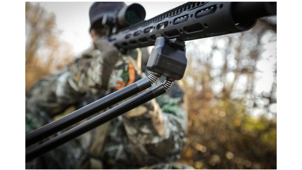 Swagger Stalker QD42 Bipod, Black, SWAG-ST-QD42